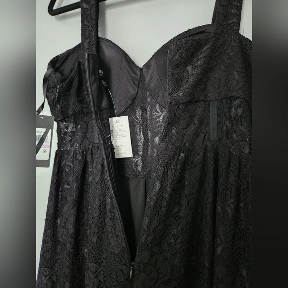 NWT Guess Lace Tank Midi Dress sz 6 - Picture 8 of 9